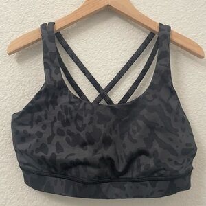 Bundle of THREE Women's Black LULULEMON Sports Bras Sz. Medium